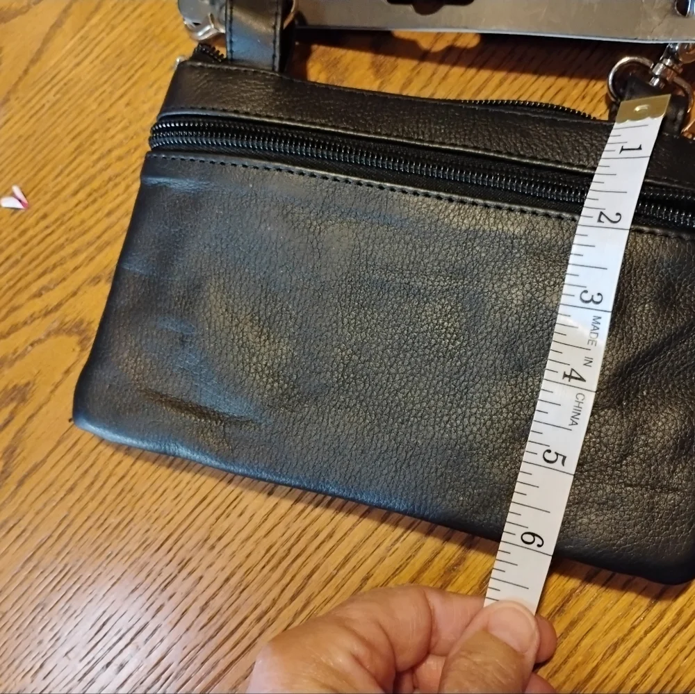 UNIK, NEW Clip On Leather Bag, Or Shoulder Strap.